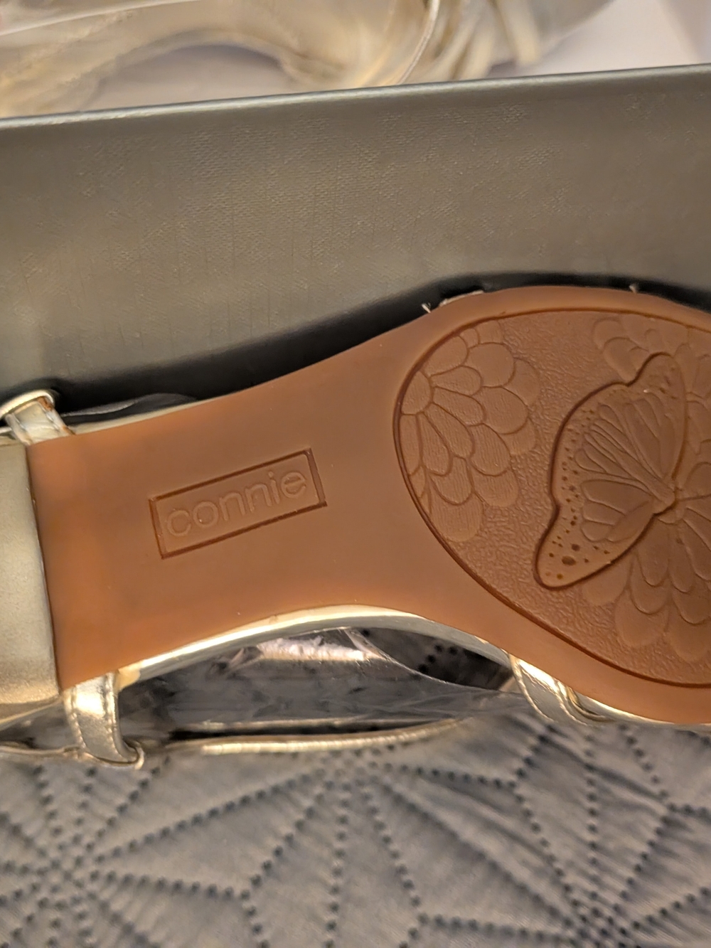 Gold Sandals - Picture 3 of 3